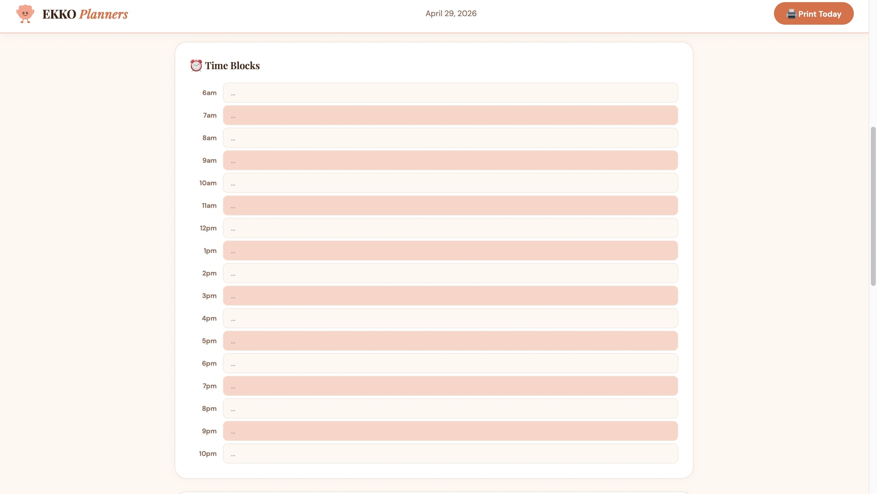 The Daily ADHD Planner — Digital Download for Neurodivergent Brains
